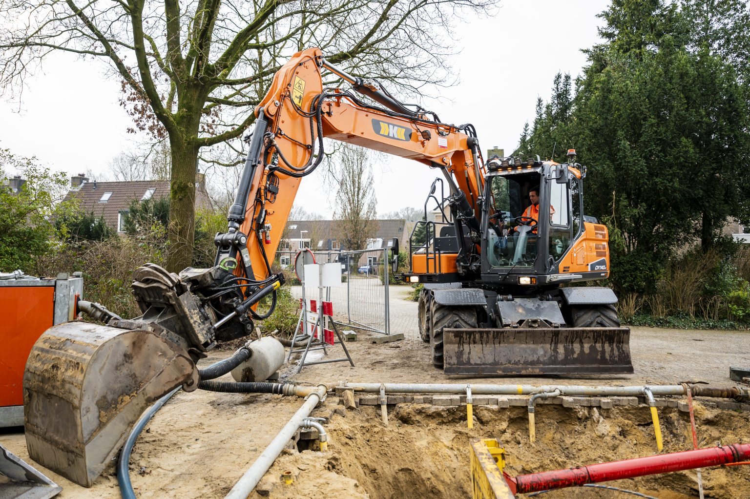 Aan het werk bij Firma Kamphorst